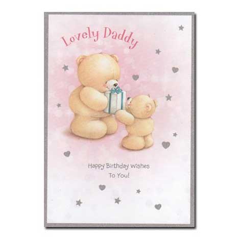 Daddy Birthday Forever Friends Card